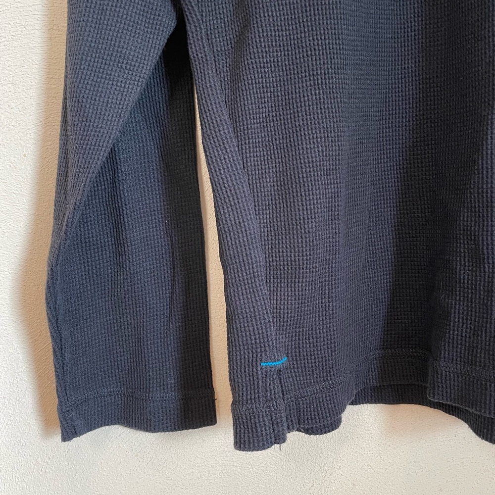 Columbia Black Pine Peak Omni-Wick Long Sleeve Regular Fit Waffle Henley Shirt S View 5